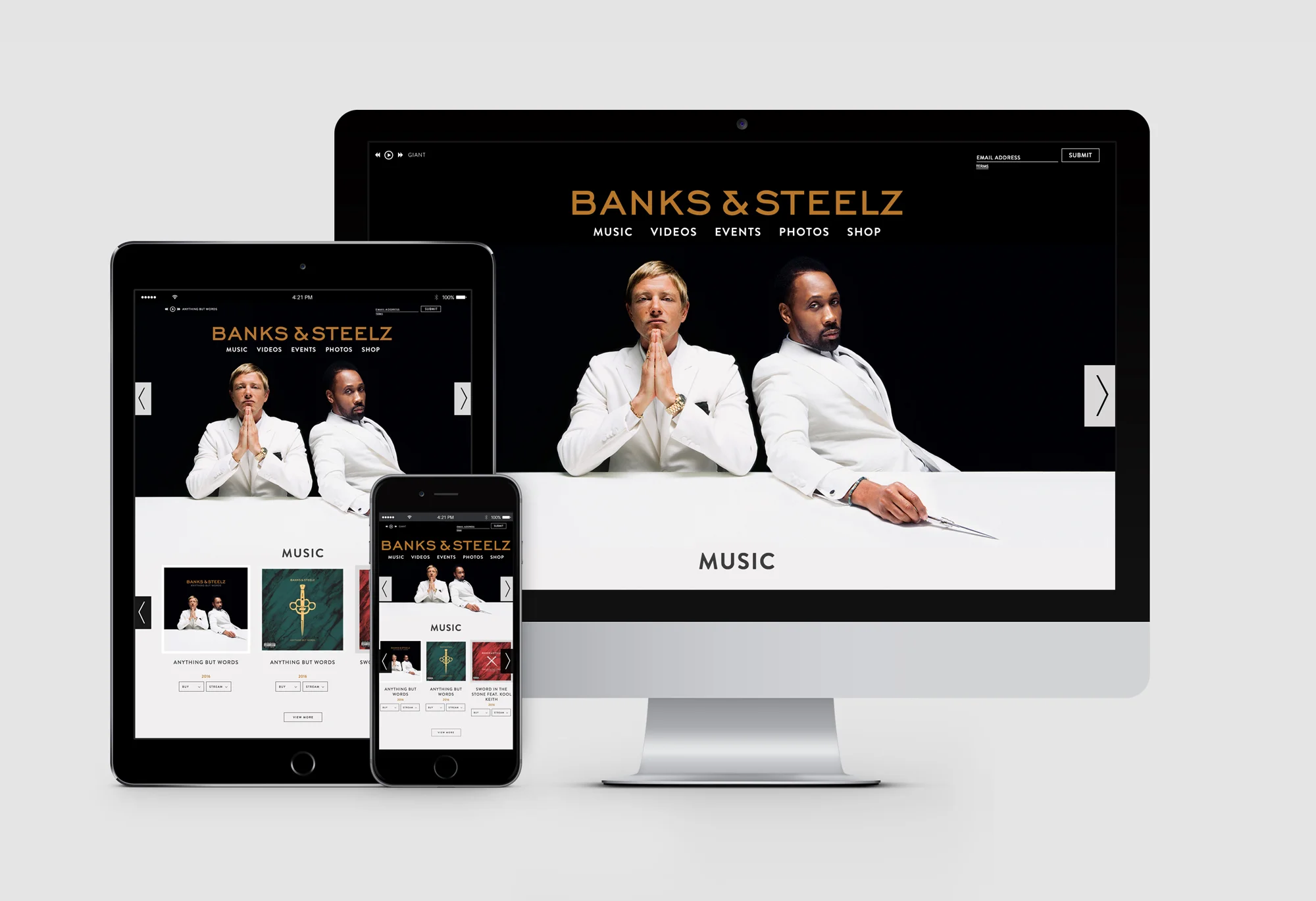 creative direction: banks and steelz