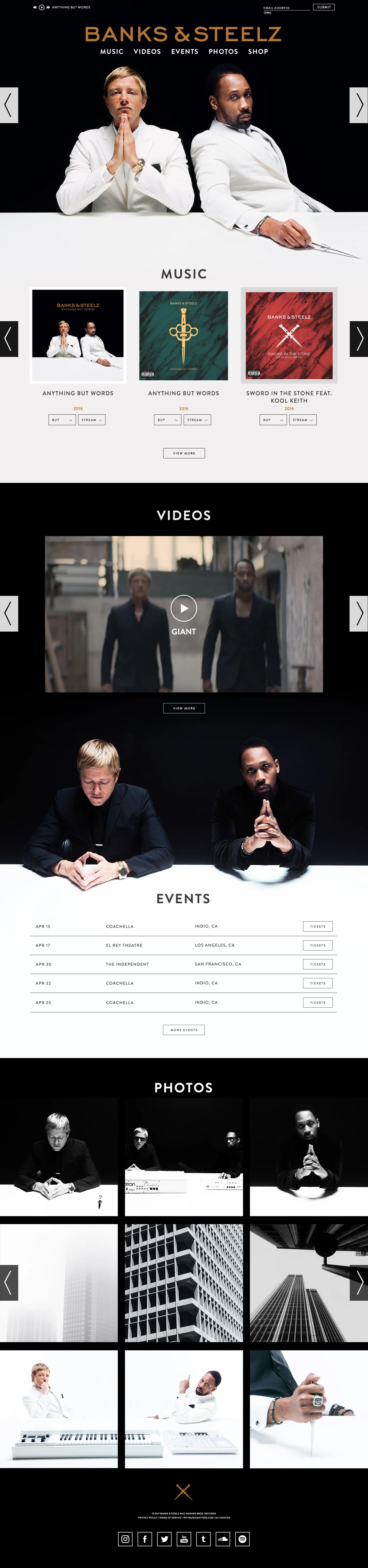 creative direction: banks and steelz