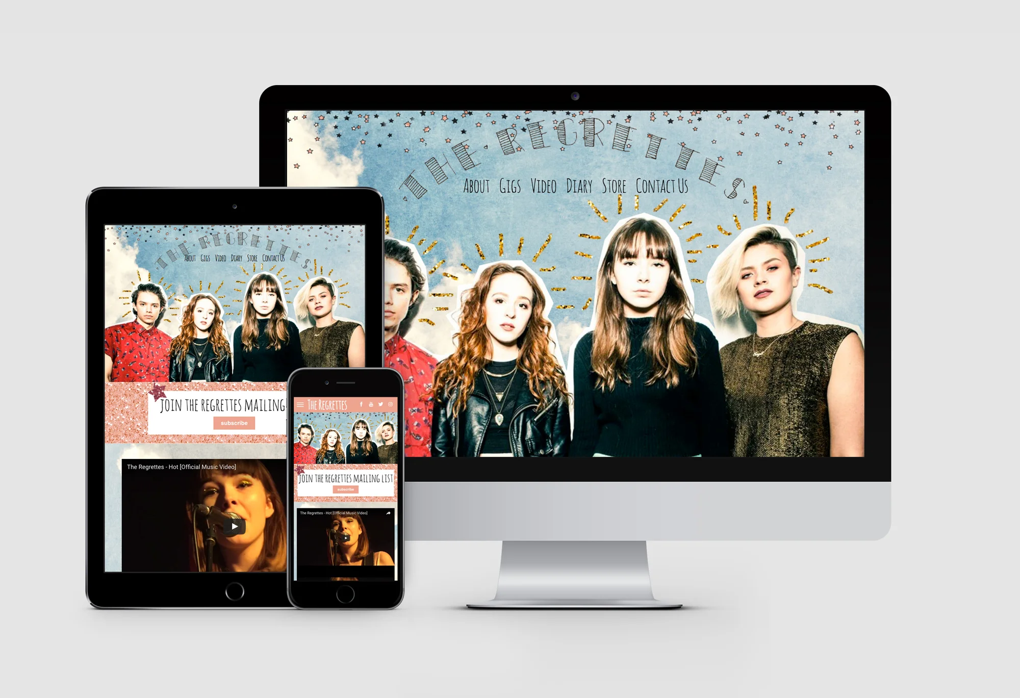 creative direction: the regrettes